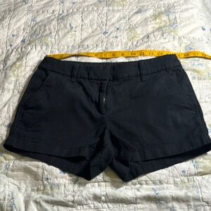 J. Crew Black Bermuda Shorts Cotton Blend